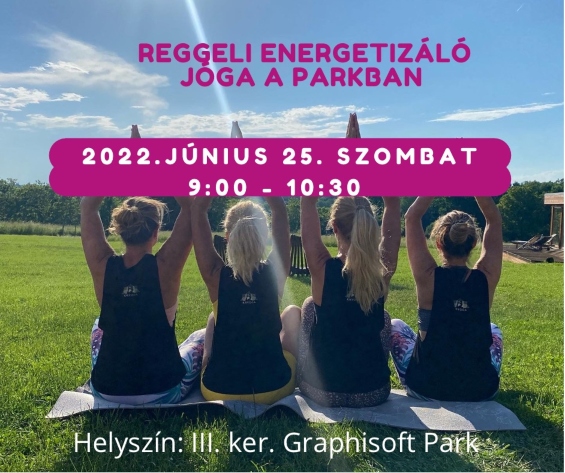 Reggeli energetizáló jóga a parkban